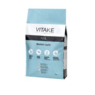 Pienso para perros Vitake Senior Light sabor pollo